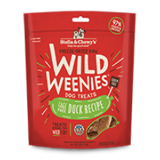 Stella & Chewy's Wild Weenies - Cage Free Duck Recipe 凍乾香腸小食-放養鴨配方 3.25oz X8
